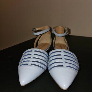 Buckle flats.